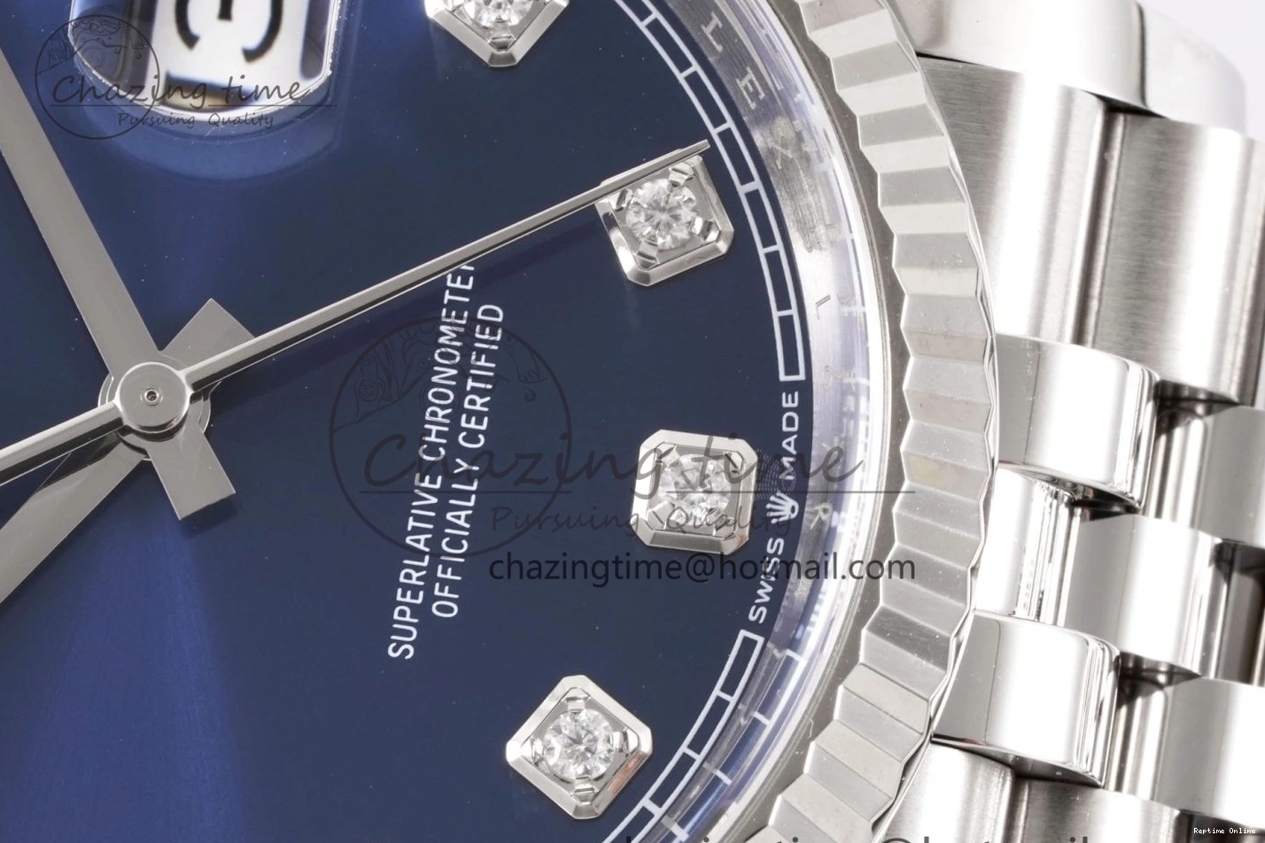 1218 DateJust 36 126234 Clean 1:1 Best Edition 904L Steel Blue Diamonds Dial on Jubilee Bracelet VR BestValue 1993